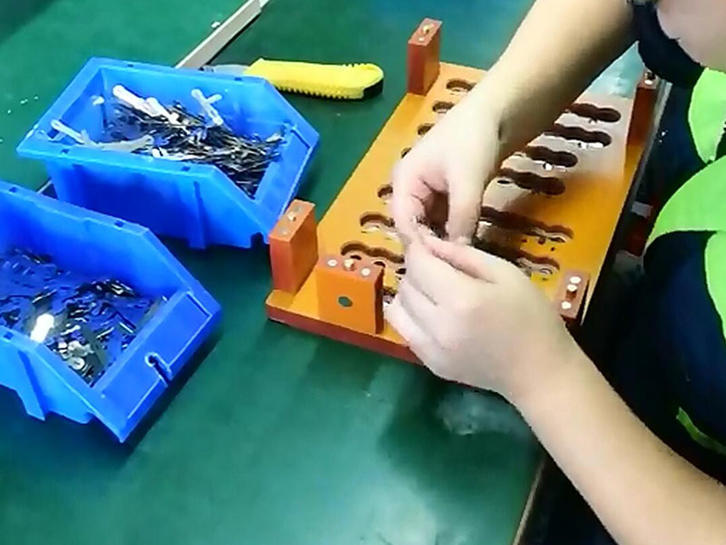 Battery Manufacturing-Welding Preparing