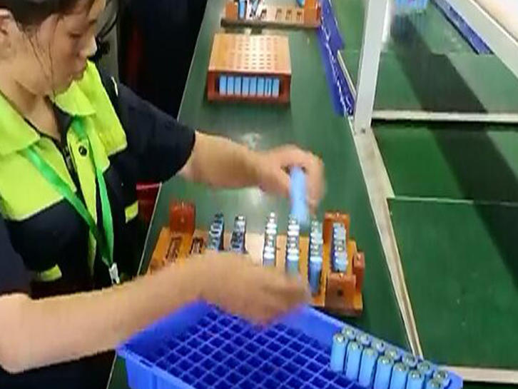 Lithium Ion Manufacturing Process-Welding Preparing
